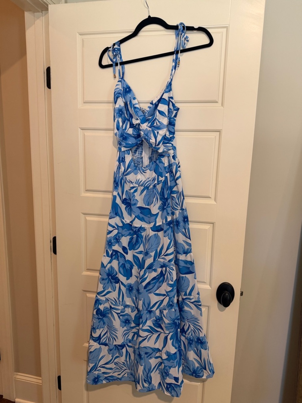 Petal & Pup Blue and White Striped Summer Dress